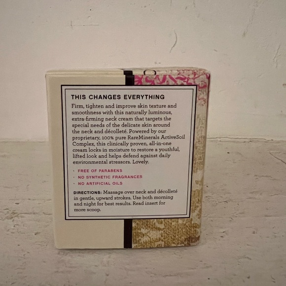 bareMinerals~Naturally Luminous Extra Firming Neck Cream~Rare Minerals 1.7oz~NEW - Picture 3 of 5